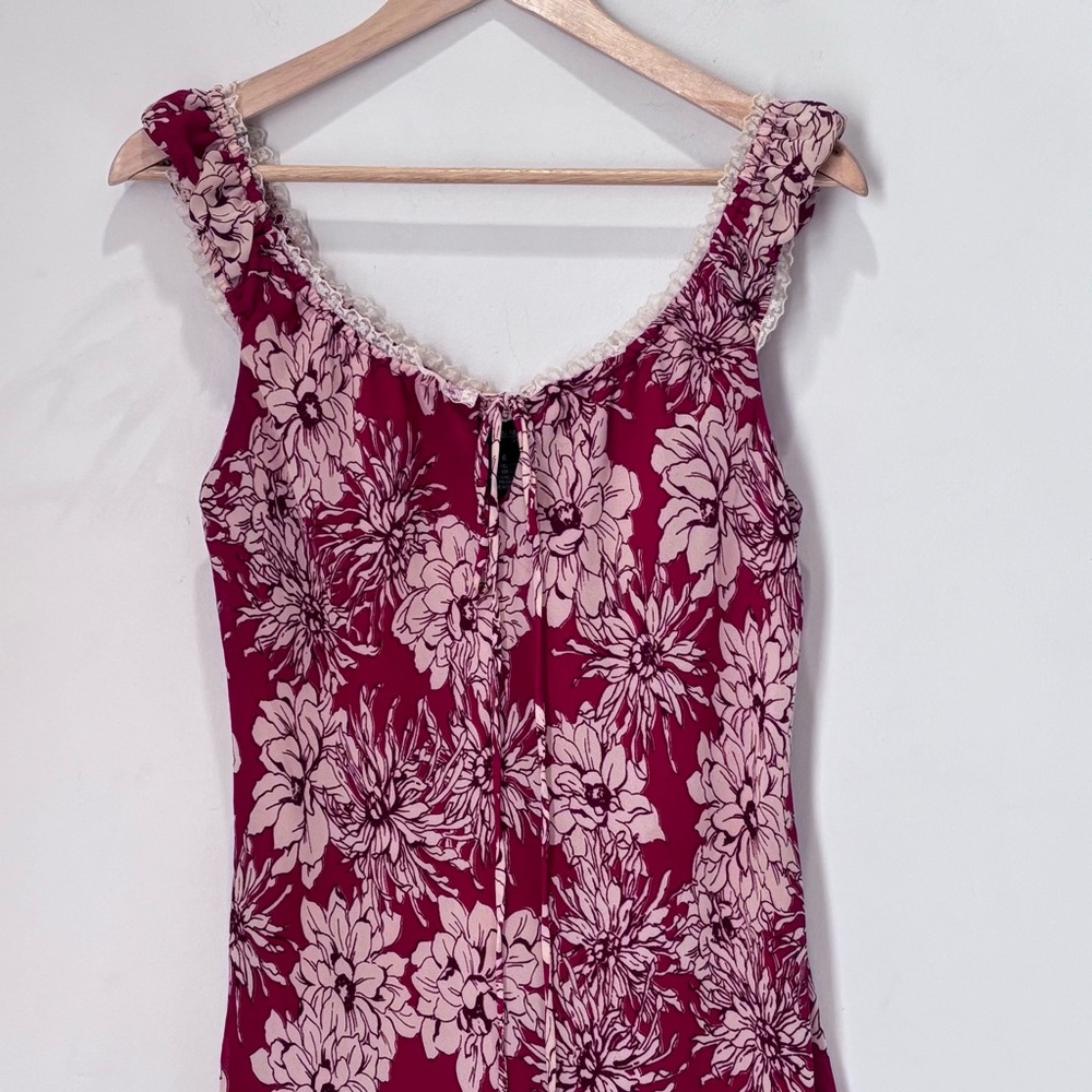 Jonathan Martin Vintage Lace Trim Romantic Fairy Y2K Dress Size 6 *C3 - Picture 2 of 16